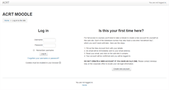 Desktop Screenshot of acrtinc.amvonet.com
